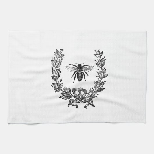  Frans Wreath W/ Bee Theedoek (Horizontaal)