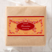  Frans zeeplabel - rechthoek Etiket (Insitu)