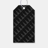 Frans Zwart Eiffeltoren, Paris Gift Labels Cadeaulabel (Achterkant)