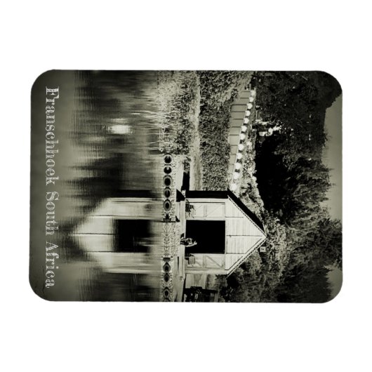 Franschhoek, Zuid Afrika Magneet (Horizontaal)