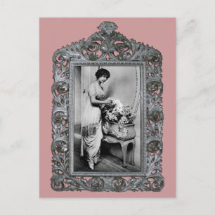 Franse Actress Briefkaart
