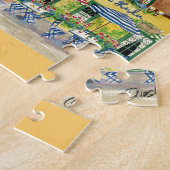 Franse afes Puzzle Legpuzzel (Zijkant)