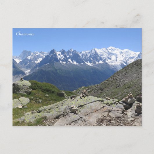 Franse Alpen Briefkaart (Voorkant)