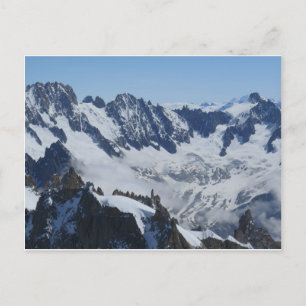 Franse Alpen Chamonix Briefkaart