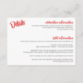 Franse Amerikaanse hartvlaggen Informatiekaartje (Voorkant)