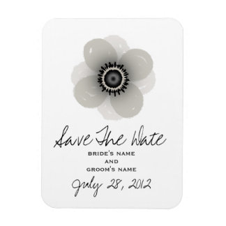 Franse Anemone Bruiloft Save The Date Magnet Magneet