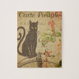 Franse ansichtkaart puzzel