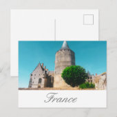 Franse architectuur briefkaart (Voorkant / Achterkant)