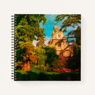 Franse architectuurkathedraal-Natuur Notitieboek