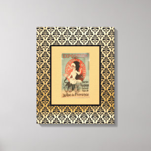 Franse artiest Willette-expositie Canvas Afdruk