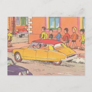 Franse auto briefkaart