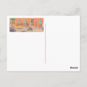 Franse auto briefkaart (Achterkant)