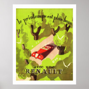 Franse auto en Poster
