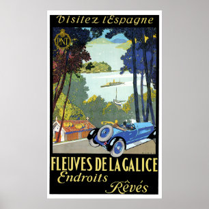 Franse auto's poster