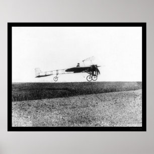 Franse Aviator Louis Bleriot 1909 Poster