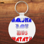 Franse Baby Kinder Hakuna Matata.png Sleutelhanger (Voorkant)