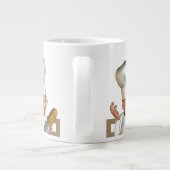 Franse Baker Extra Grote Beker (Achterkant)