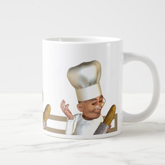 Franse Baker Extra Grote Beker (Rechts)