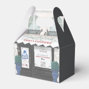 Franse Bakkerij Cafe Patisserie Black Favoriet Box Bedankdoosjes