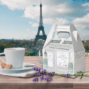Franse Bakkerij Cafe Patisserie Gray Favor Box Bedankdoosjes