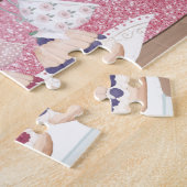 Franse bakkerijwinkel - Cupcake Shelly Cute Legpuzzel (Zijkant)