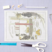 Franse  banketbakkersbranche tissuepapier (Craft)