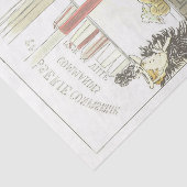 Franse  banketbakkersbranche tissuepapier (Detail)