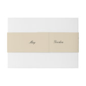  Franse Baroque Rococo Wedding Uitnodigingen Wikkel (Achterkant Voorbeeld)