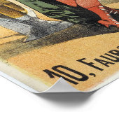 Franse Bierhal  Advertentie Poster (Hoek)