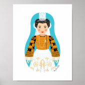 Franse, Bigoudène Matryoshka Poster (Voorkant)