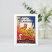 Franse bijenreclame Briefkaart (Staand voorkant)