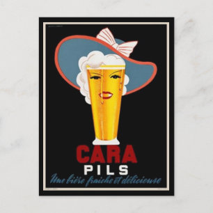 Franse bijenreclame Briefkaart