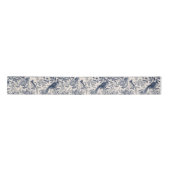 -Franse Blauwe Toile Fleurie Lint (Voorkant)