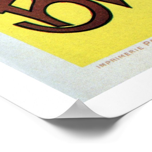  Franse blikblik (cancan) dans Poster (Hoek)