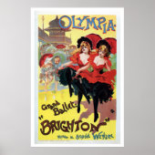  Franse blikblik (cancan) dans Poster (Voorkant)