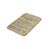  Franse boek Bath Mat (Gekanteld)