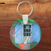 Franse boerderij erf sleutelhanger (Voorkant)