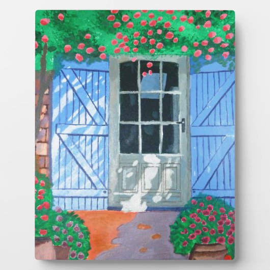 Franse boerderij fotoplaat (Voorkant)