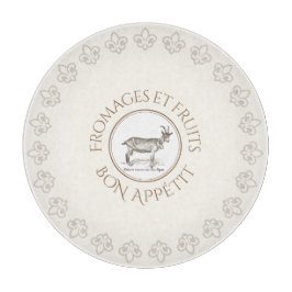 Franse Bon Appetit Fruit en Kaasgeit Snijplank