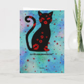 Franse: Bonne Soiree Wenskaart Kaart (Achterkant)