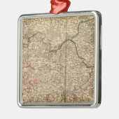 Franse bossen metalen ornament (Links)