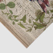 franse botanische overblijfselen moderne  libellen tissuepapier (Detail)