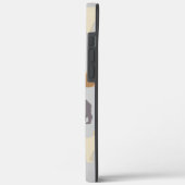 Franse Botten met bulledog en pols grijs Case-Mate iPhone Case (Achterkant / Links)
