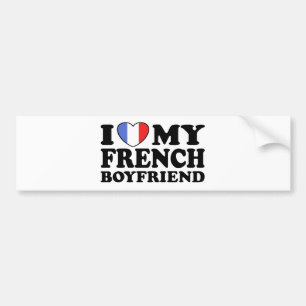 Franse Boyvriend Bumpersticker