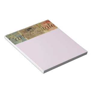 Franse Briefkaart Note Pad Notitieblok