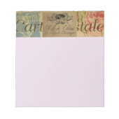 Franse Briefkaart Note Pad Notitieblok (Voorkant)