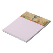 Franse Briefkaart Note Pad Notitieblok (Gedraaid)