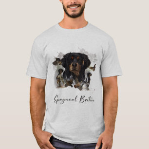 Franse Brittany , Art T-Shirt