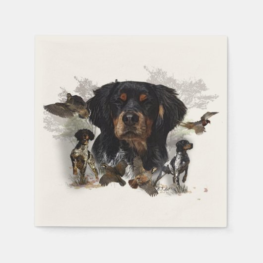 Franse Brittany, Kunst     Servet (Voorkant)