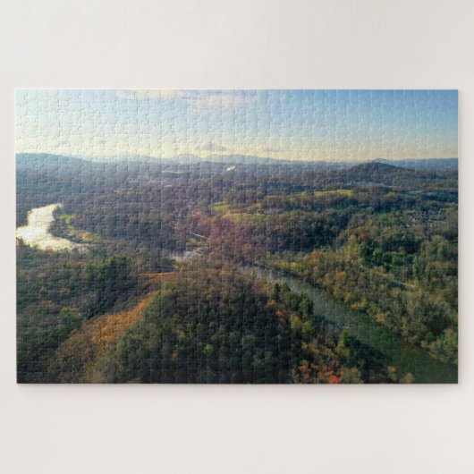 Franse Broad River, Asheville, North Carolina Legpuzzel (Horizontaal)